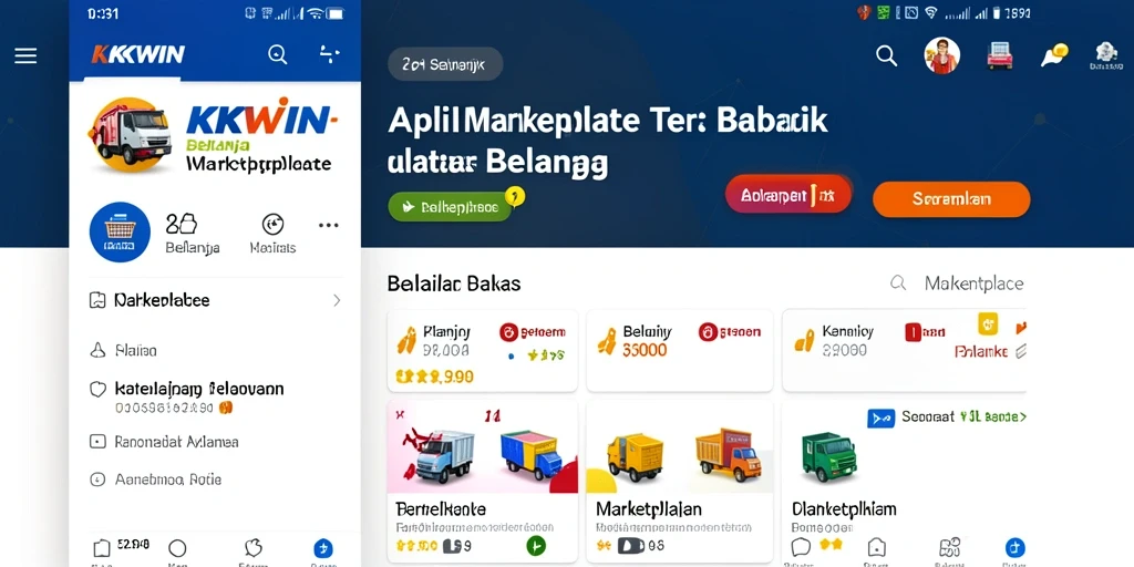Tampilan antarmuka aplikasi <strong>KKWIN</strong> yang modern dan mudah digunakan.