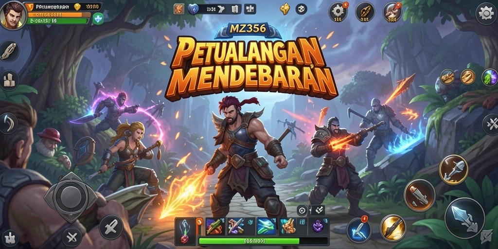 Screenshot MZ356 menampilkan pemandangan menakjubkan dalam dunia Petualangan.