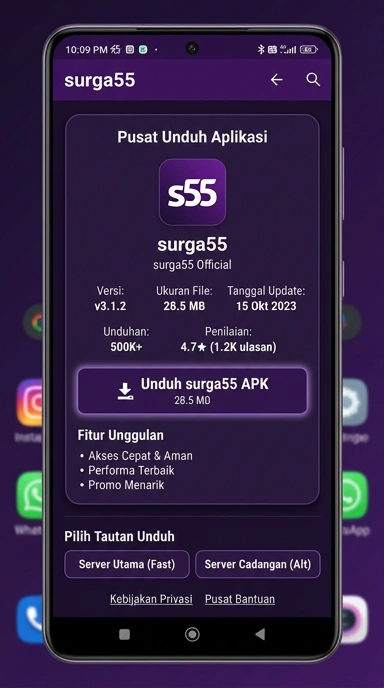 Unduh APK surga55 untuk Pengguna Android di Indonesia