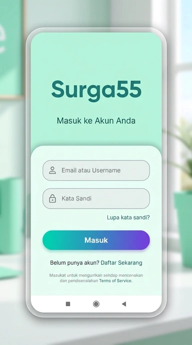 Masuk Akun surga55: Panduan Pengguna Android